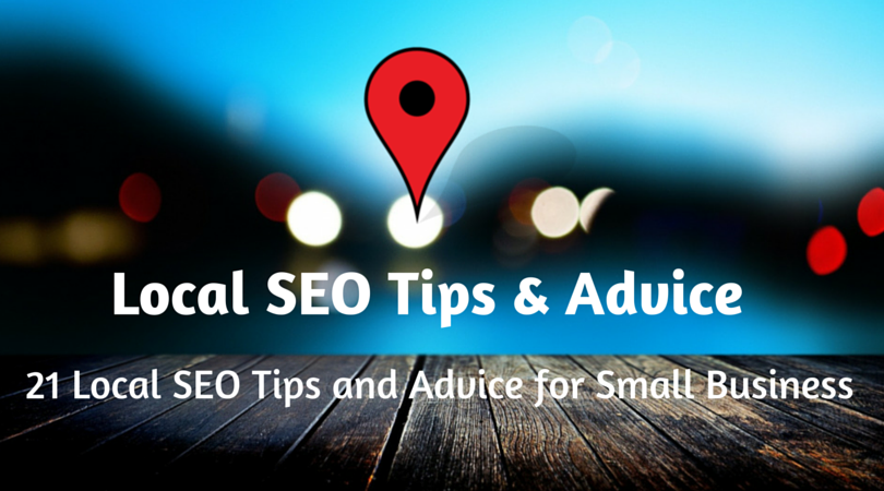 local seo tips and advice for small business