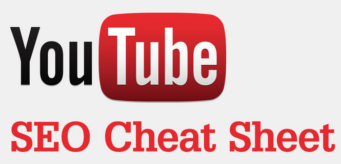 YouTube seo optimization cheatsheet